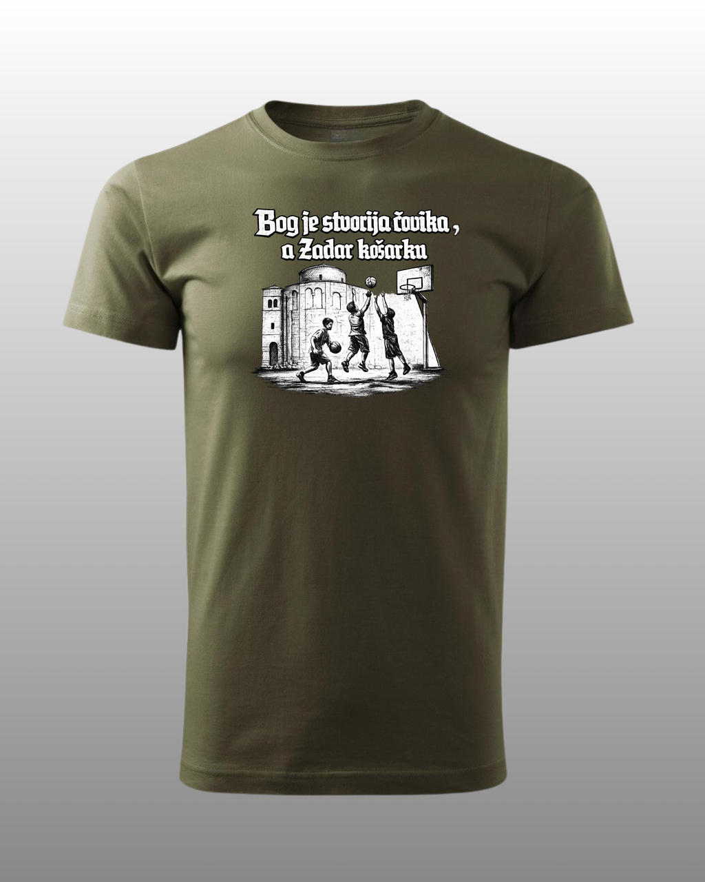 BOG JE STVORIJA ČOVIKA, A ZADAR KOŠARKU